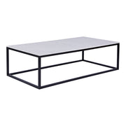 Mesa de Centro Amur Rectangular Mármol Negra