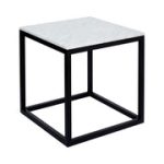 Mesa Lateral Amur Mármol Negra