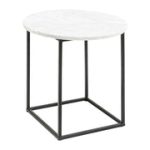 Mesa Lateral de Mármol Kasper