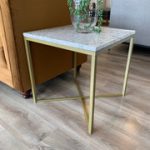 Mesa Lateral de Mármol Agnes